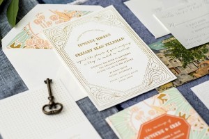 Gatsby wedding invitations
