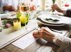 Prepare your wedding reception seating chart