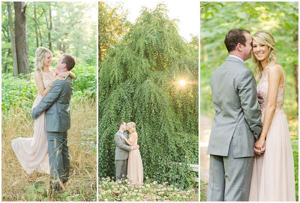Golden Hour Engagement-Photos at-the Arboretum