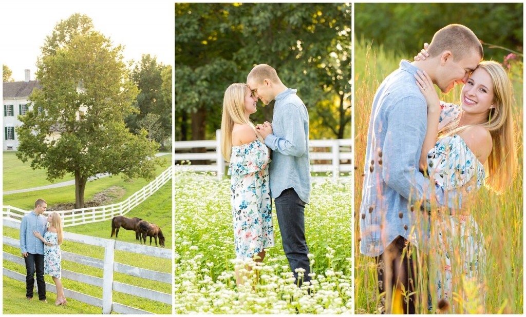 Shaker Village Summer Engagement Photos