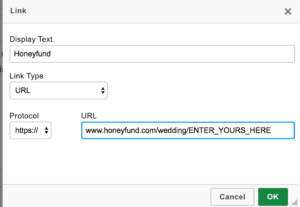 how to add your registry to wedding wire
