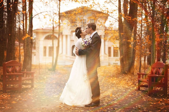 Fall wedding