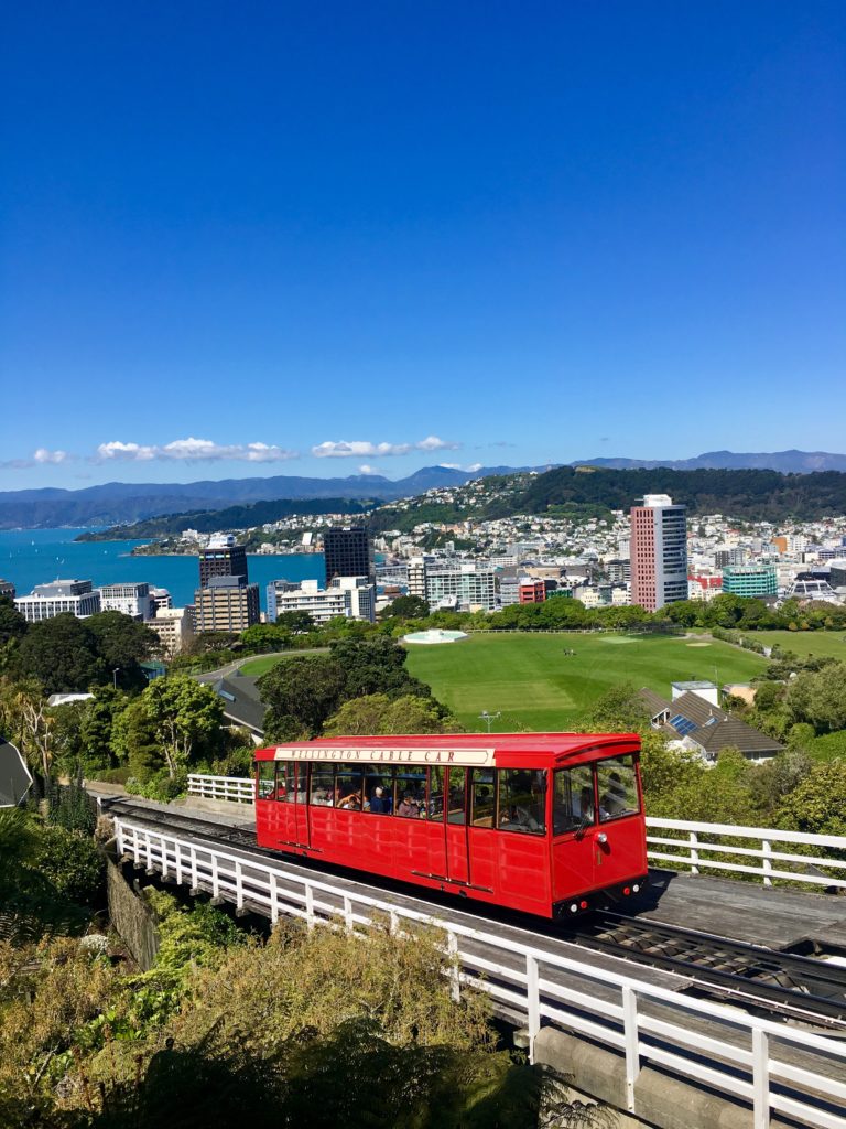 Cable car at Wellington