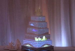 Interactive wedding cake