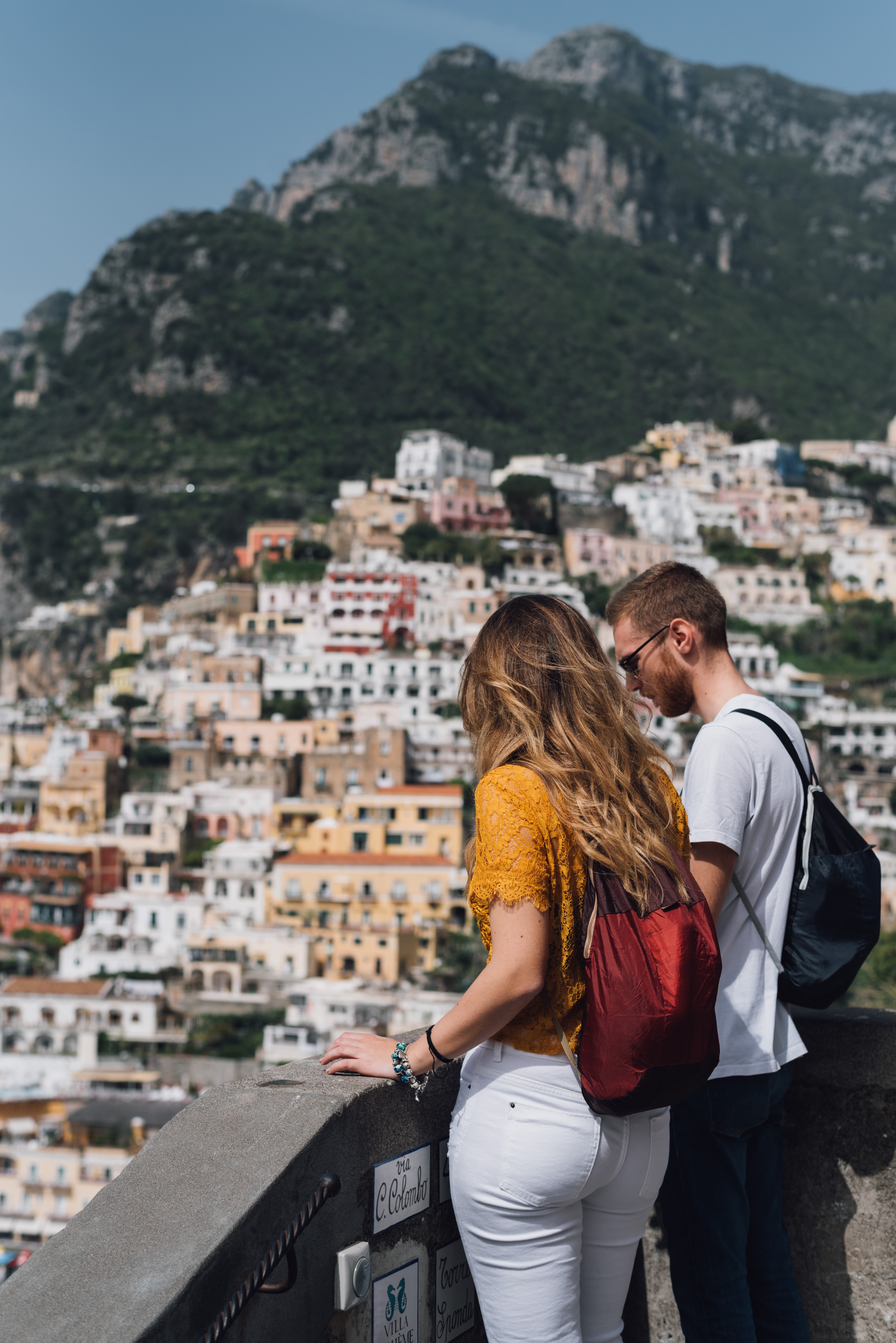 Overlooking Positano Italy