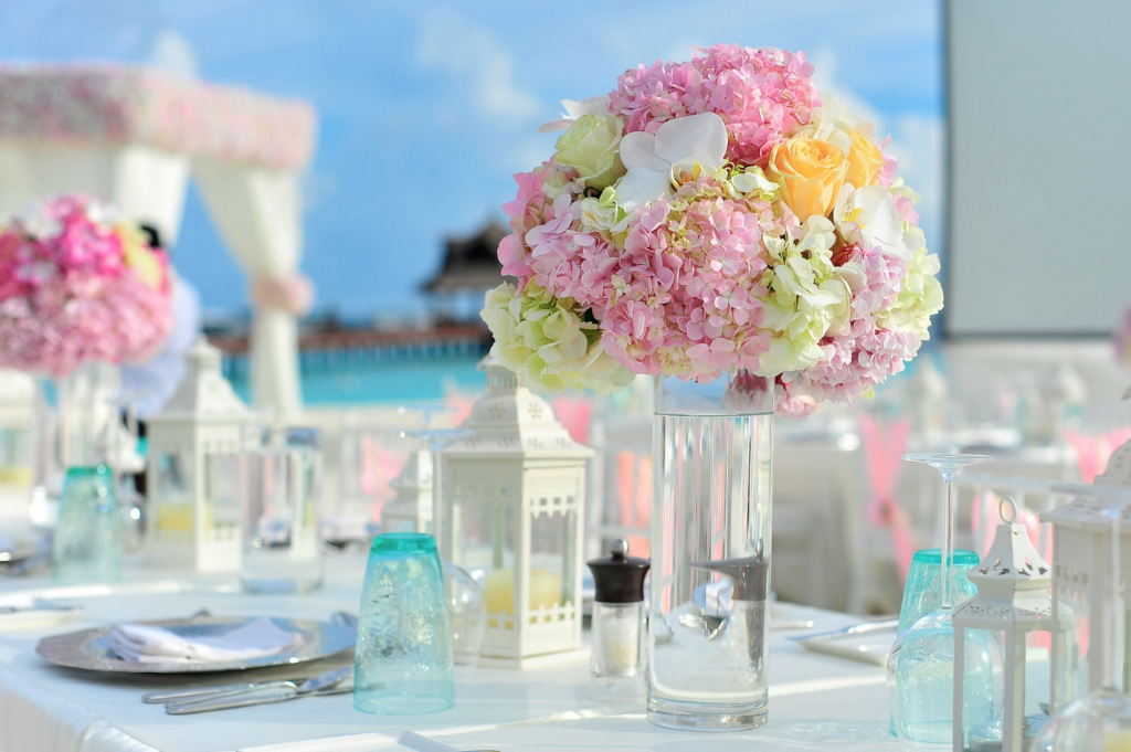 Wedding table decor