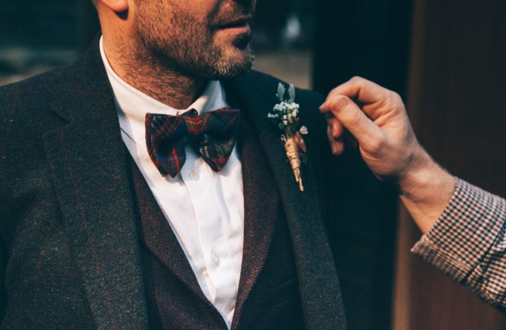 Informal wedding gear for the groom