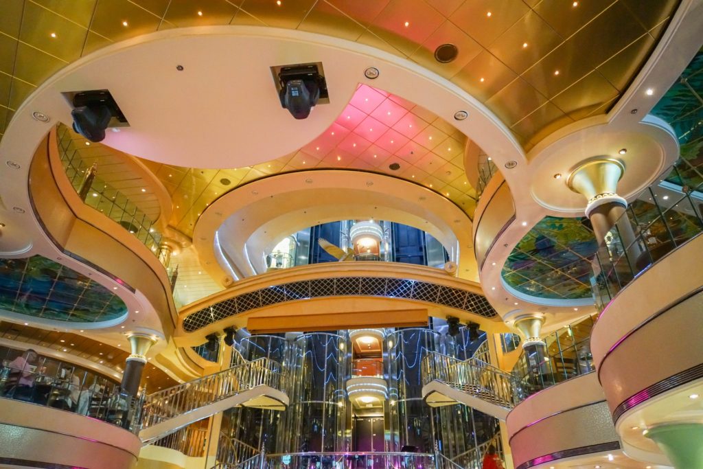 Cruise ship decor